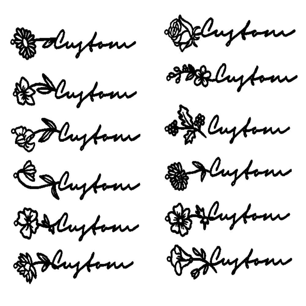 Unift Custom Name Flower Neckl - Birth Flower Necklace review and price