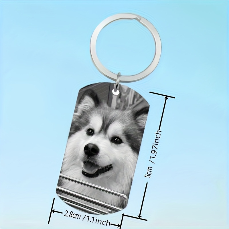 Custom Photo Keychain Personal - Initial Ring Custom review and price