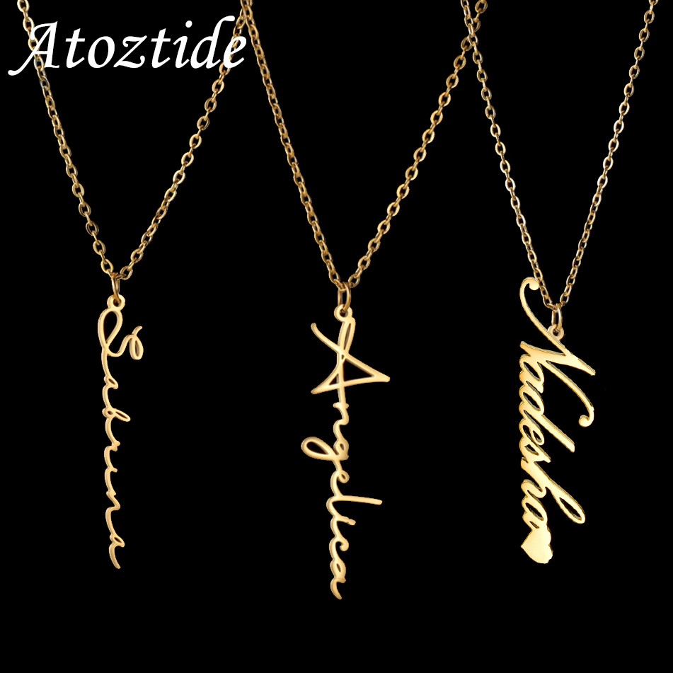Atoztide Personalized Custom N - Birth Flower Necklace review and price